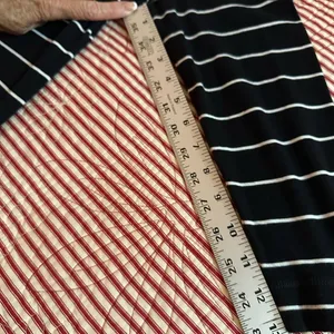 Lauren Ralph Lauren Black and White Striped Top thumbnail 8