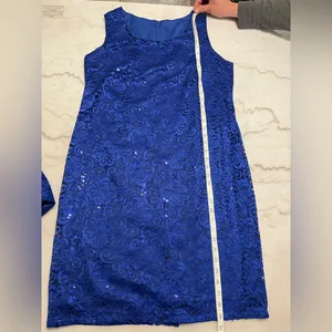 NWOT Cachet Royal Blue Lace Ensemble‎ Size XL thumbnail 7