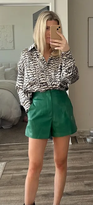 Do+Be leather shorts thumbnail 1