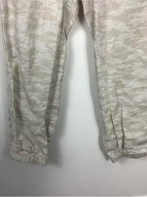 Athleta Cabo Tide Linen Joggers Size 4 thumbnail 3