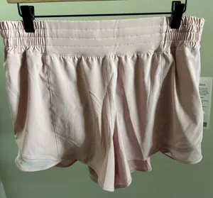 NWT LULULEMON - Pink Haze Hotty Hot HR Lined Short 4" - $68 - Size 12 thumbnail 1