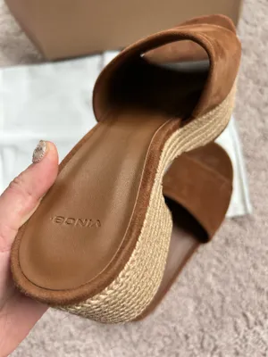 Vince suede platform sandals. 7.5 thumbnail 8