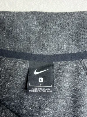 Nike Women’s Therma-FIT 1/4 Zip Pullover Gray Fleece Sweatshirt Large L thumbnail 4