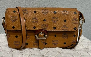 MCM Tan Logo Crossbody Bag‎ thumbnail 1