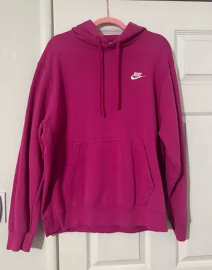 Pink Nike Hoodie thumbnail 1