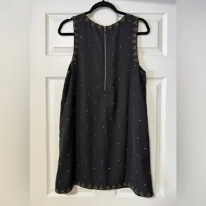 Free People Soho Studded Dress in Black Size 10 thumbnail 4