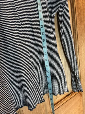 Lucky brand women Striped Long Sleeve Top size s thumbnail 3