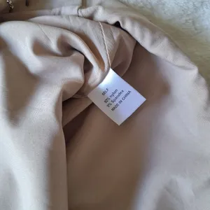 NWT Heiress Beverly Hills Seasonless Diamante Trim Mini Dress XS Beige Nude thumbnail 11