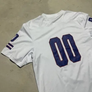 Adidas Kansas Jayhawks Football Jersey #00 Men's XL White Officially Licensed thumbnail 7