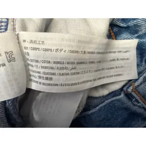 Abercrombie & Fitch Curve Love 90s Relaxed High Rise Distressed Jeans US 10 Tall thumbnail 8