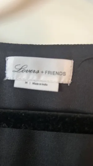 Lovers + Friends Black Tonal Polka Dot Crop Top thumbnail 5