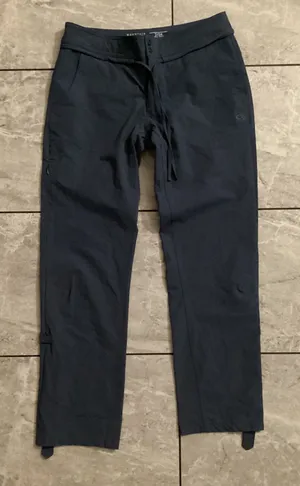 Mountain Hardwear Dynama Pants Womens 2/34 Gray Hiking Outdoor Travel Stretch thumbnail 1