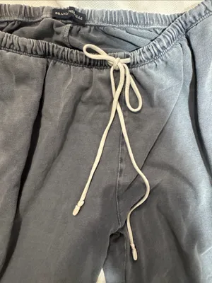 Brandy Melville  Slate Gray Drawstring Joggers thumbnail 3