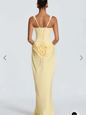 Babyboo Cornelia maxi dress - lemon thumbnail 2