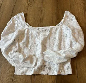 Free people lace long sleeve top  thumbnail 1