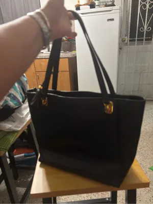 Lauren Ralph Lauren leather black tote thumbnail 4
