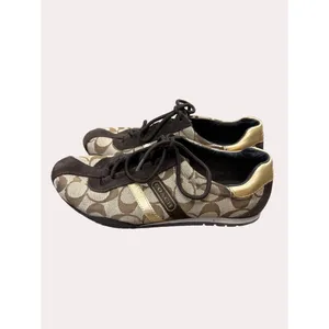 Coach Katelyn women’s brown sneakers shoes 7M SKU 6166 thumbnail 4
