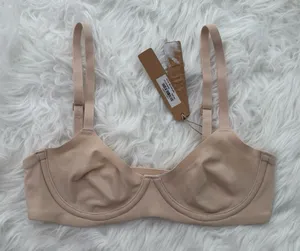 Skims Fits Everybody Unlined Demi Bra Sand Size 30A thumbnail 1