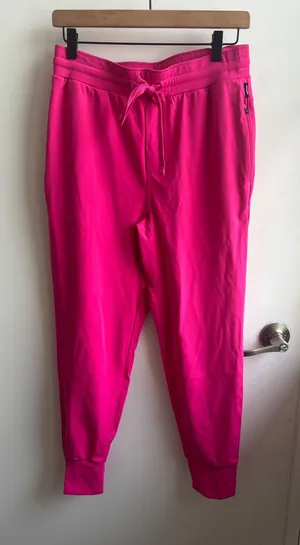 MONROW Jogger Pants Medium athleisure gorpcore layered pink streetwear‎ travel thumbnail 1