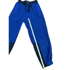 Free People Movement Blue Cuddle UpFleece Tie‎ Waist Cozy Pants Joggers Sz S thumbnail 5