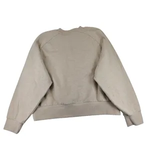 Athleta Coaster Luxe Sweatshirt XL Oatmeal Heather Raglan Cropped 414588 HO24 thumbnail 2