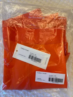 NEW! Outdoor Voices XXS Sundance SuperForm 5” Bright Orange Bike Yoga Shorts thumbnail 10