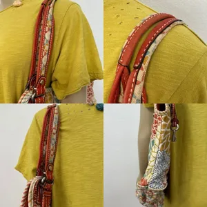 Fossil Multicolored Floral Pattern Canvas Shoulder/Handbag Medium‎ ZB 2907 thumbnail 6