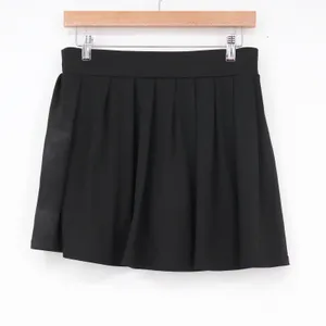 Indero Active Womens Large Black Pleated Athletic Skort Tennis Golf Skirt L thumbnail 2