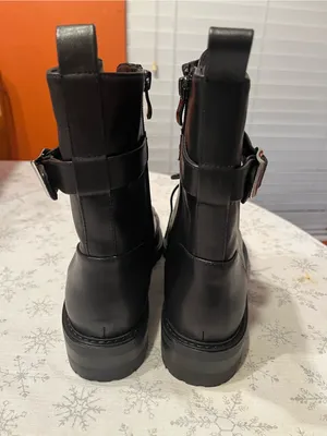 NEW French Connection Women’s Peri Boots – Black – Size 10 thumbnail 3