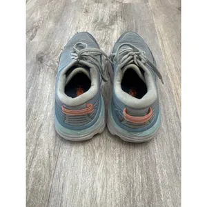 Hoka One One Bondi‎ 7 Blue Fog Black Iris Running Shoes Womens 6.5 thumbnail 4