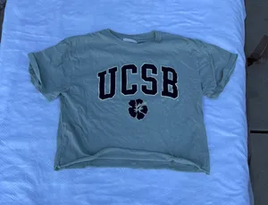 UCSB crop top Green thumbnail 1