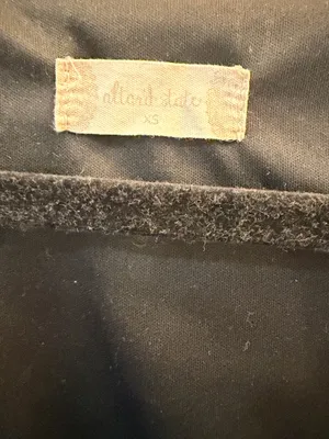 Alter’d State Star Print Mini Dress XS Black Celestial Sweetheart Long Sleeve Coquette thumbnail 2