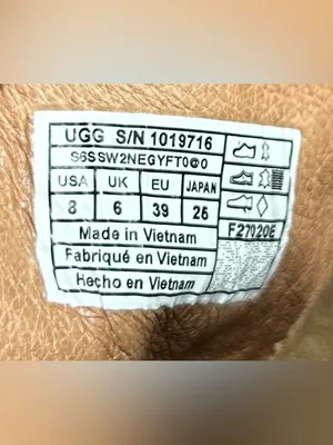Ugg Women’s Size 8 Tan Shearling Lined Leather High Top Boot thumbnail 6