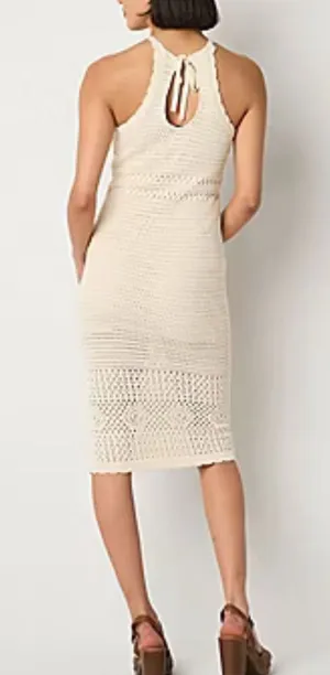 Arizona Womens Sleeveless Midi Bodycon Dress Juniors Size XXL nwt (0208) thumbnail 2