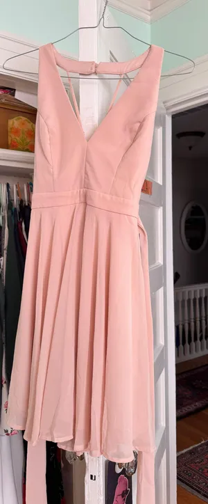 Maniju Blush Mini Prom Dress thumbnail 1