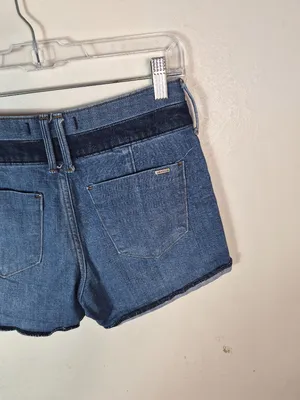 Abercrombie & Fitch Blue Jean Shorts 25 thumbnail 6