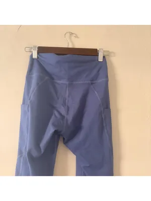 FLEO Periwinkle Blue Leggings with Side Pockets thumbnail 6