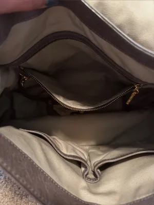 Tory Burch Gray Hobo Shoulder Bag thumbnail 11