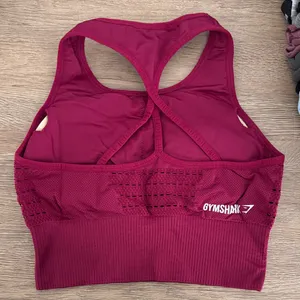 Gymshark Red Sports Bra thumbnail 2