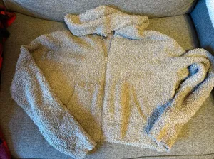SKIMS Cozy Cropped Zip thumbnail 1