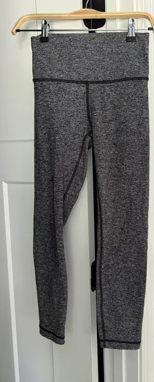 Lululemon gray high rise‎ stretch leggings thumbnail 1