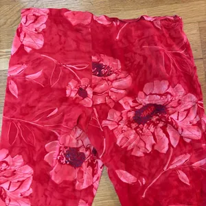 Jams World Vintage Full Bloom Floral Resortwear Vacation Coastal Capri Pants XL thumbnail 5