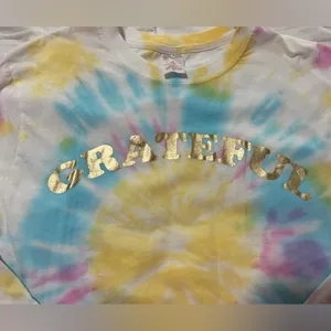 Tie dye Long sleeve Grateful Shirt thumbnail 2