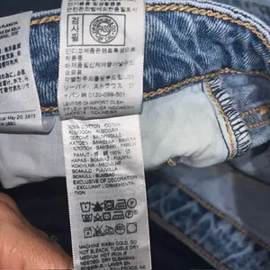 Levi's Premium‎ Baggy Dad Barrel Tapered Jean Easy Days Medium Wash Blue 25 thumbnail 9