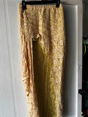 Free people solene maxi skirt nwt thumbnail 2