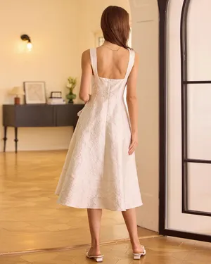Rihoas white dress thumbnail 4