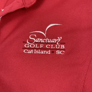 Nike Golf Polo Shirt Womens Medium Sanctuary Cat Island SC Long Sleeve Dri-Fit thumbnail 5