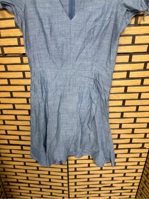J. Crew chambray cotton dress size 2 thumbnail 5