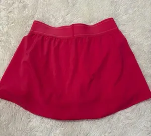 Alo Yoga Match Point Tennis Skirt Fluorescent Pink Coral thumbnail 2