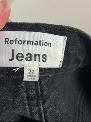 Reformation Nila Long Denim Skirt thumbnail 5